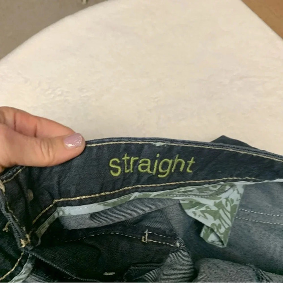 Maurice’s dark wash 13/14 regular fit straight bootcut in great condition - Picture 4 of 7